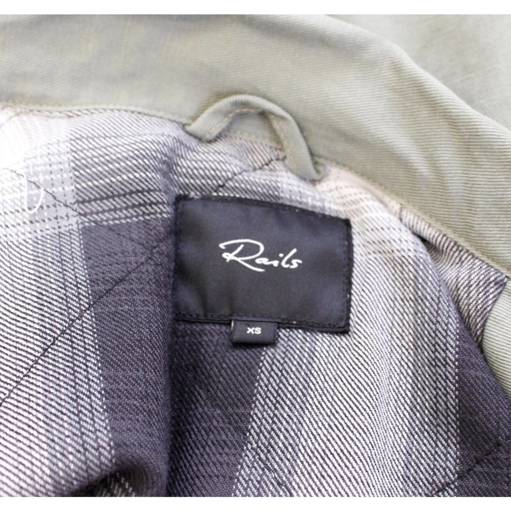 Rails Jayden Sage Green Drawstring Utility Style … - image 3